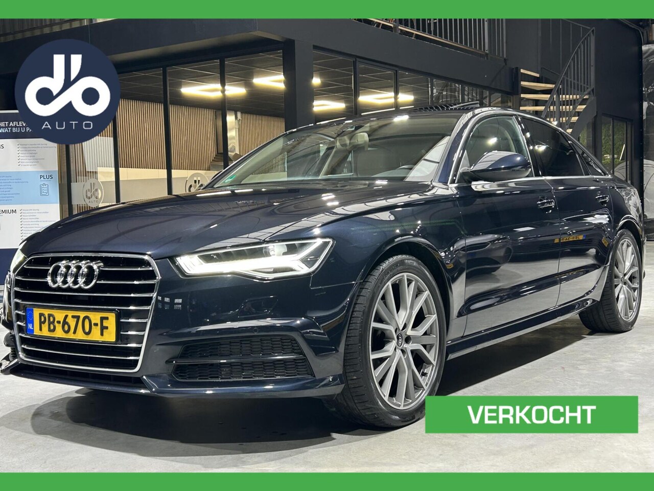 Audi A6 Limousine - 1.8 TFSI 191pk AUTOM. ultra S line Edition OPENDAK I ORG.NL + NAP I LED 20" LMV I BEIGE LE - AutoWereld.nl