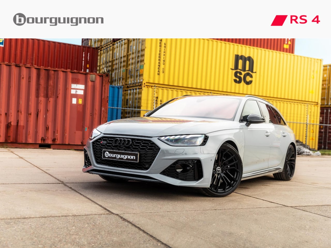 Audi RS4 - Avant 2.9 TFSi 450 Pk quattro | Panoramadak | B&O Audio | Carplay | Adaptive Cruise | Stoe - AutoWereld.nl