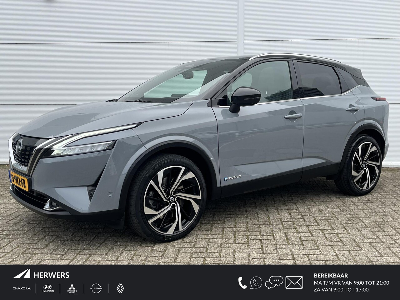 Nissan Qashqai - 1.5 e-Power Tekna Plus / cruise control adaptief met Stop&Go en stuurhulp / Voorstoel(en) - AutoWereld.nl