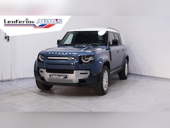 Land Rover Defender 110 - Landrover 3.0 D250 Grijs Kenteken 3-Zits Leder Zwart 360 Camera, Navi, Apple Carplay, LED