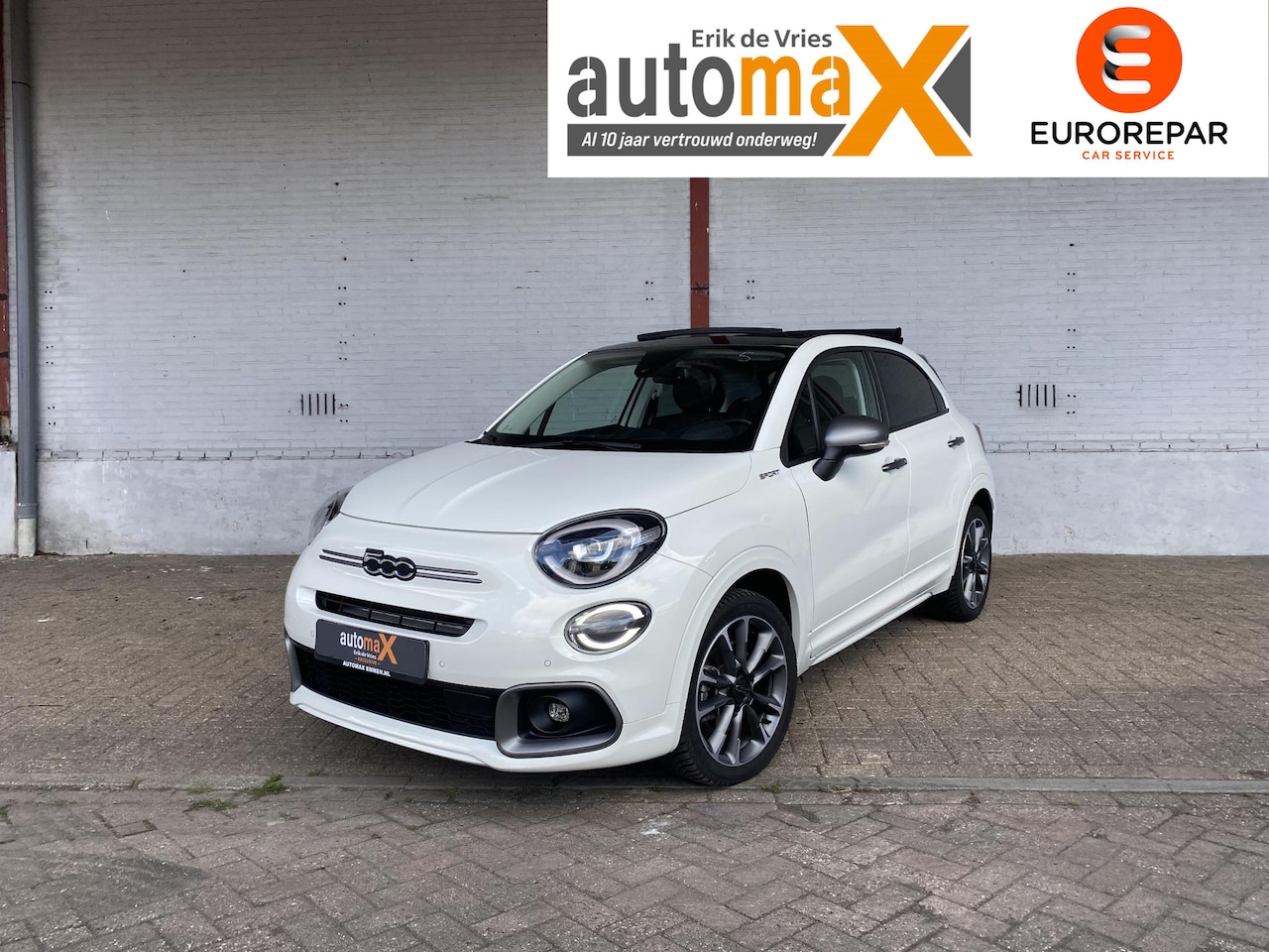 Fiat 500 X - 1.5 Hybrid Sport Cabrio |CarPlay!|Automaat!| - AutoWereld.nl