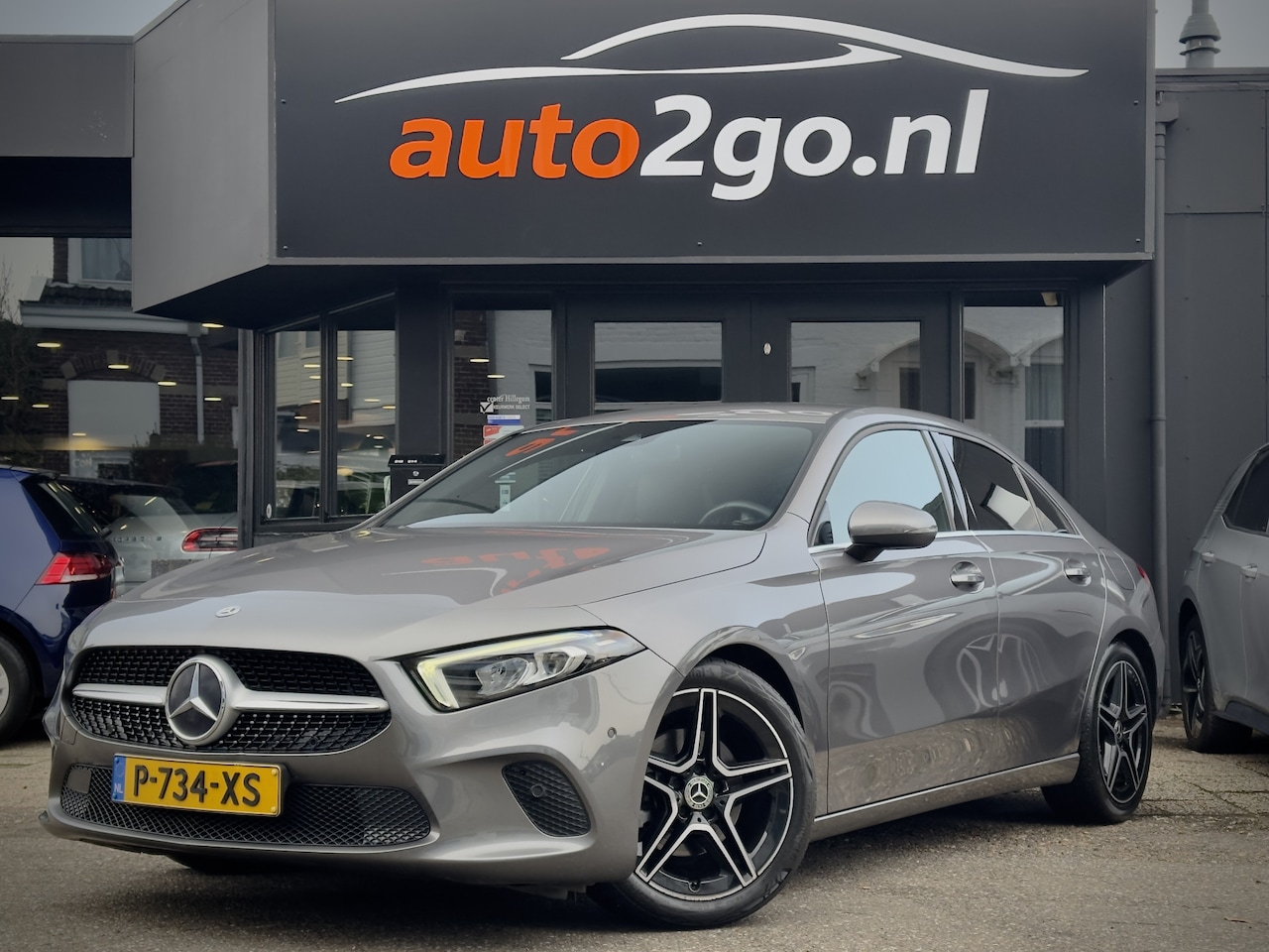 Mercedes-Benz A-klasse - 200 AUT7 SOLUTION AMG-LINE 109D.KM LEDER NAVI CAMERA DIGI-DASH LED LMV PDC - AutoWereld.nl