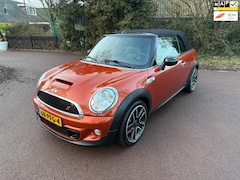 MINI Cabrio - 1.6 Cooper S Chili / Xenon / leder / Airco / NAP / PDC / Aux