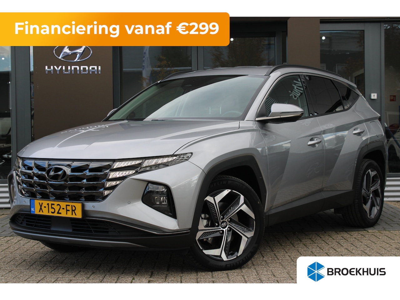 Hyundai Tucson - 1.6 T-GDI PHEV Comfort Smart 4WD Demo Deal: 299,- p/m !! | Cruise control adaptief met Sto - AutoWereld.nl