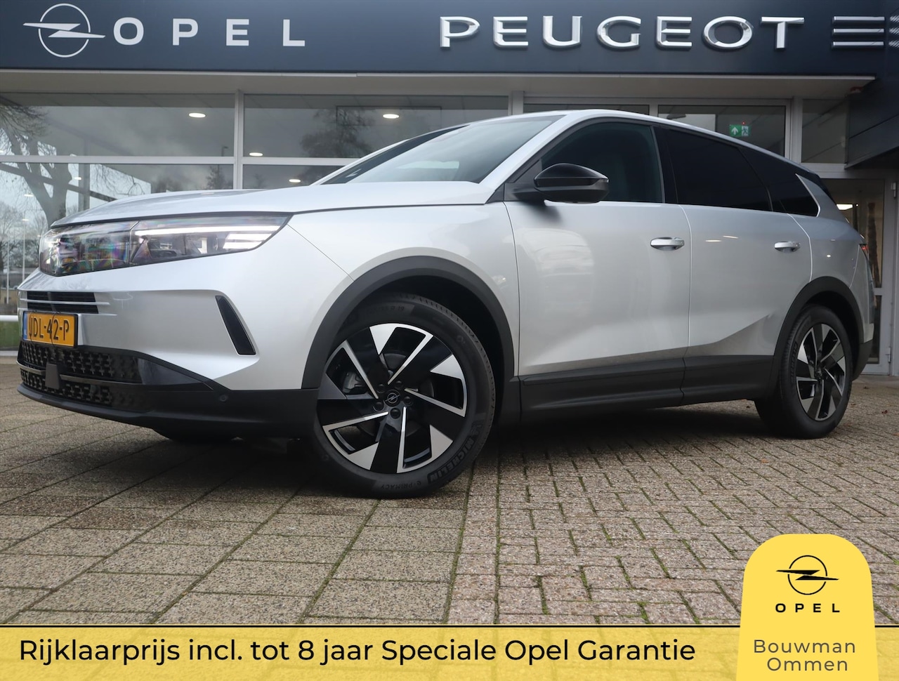 Opel Grandland - Business Edition 1.2 Turbo Hybrid 145PK eDCT 6-traps Automaat, Rijklaarprijs, Camera Navig - AutoWereld.nl