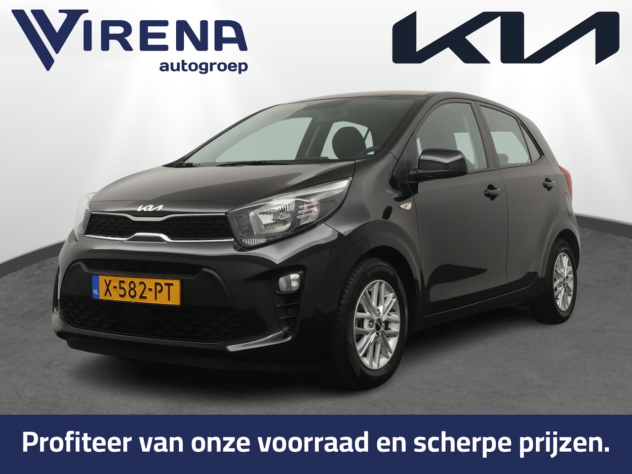 Kia Picanto - 1.0 DPi DynamicLine Automaat - Achteruitrij camera - Apple Carplay/Android Auto - Cruise c - AutoWereld.nl