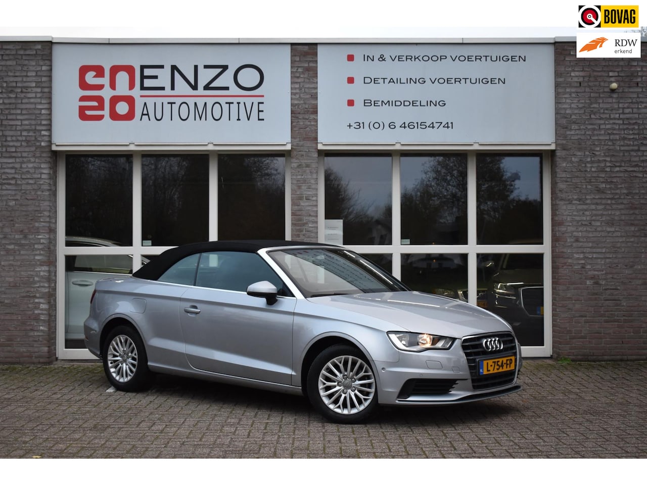 Audi A3 Cabriolet - 1.4 TFSI Ambiente Pro Line Plus Cabrio Dealer onderhoud Trekhaak - AutoWereld.nl