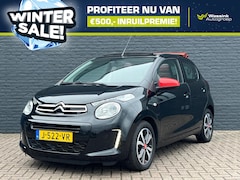 Citroën C1 - 1.0 VTi 72PK 5D Airscape Shine I WINTERSALE | Cabrio | Snelheidslimiter | Camera Achter |