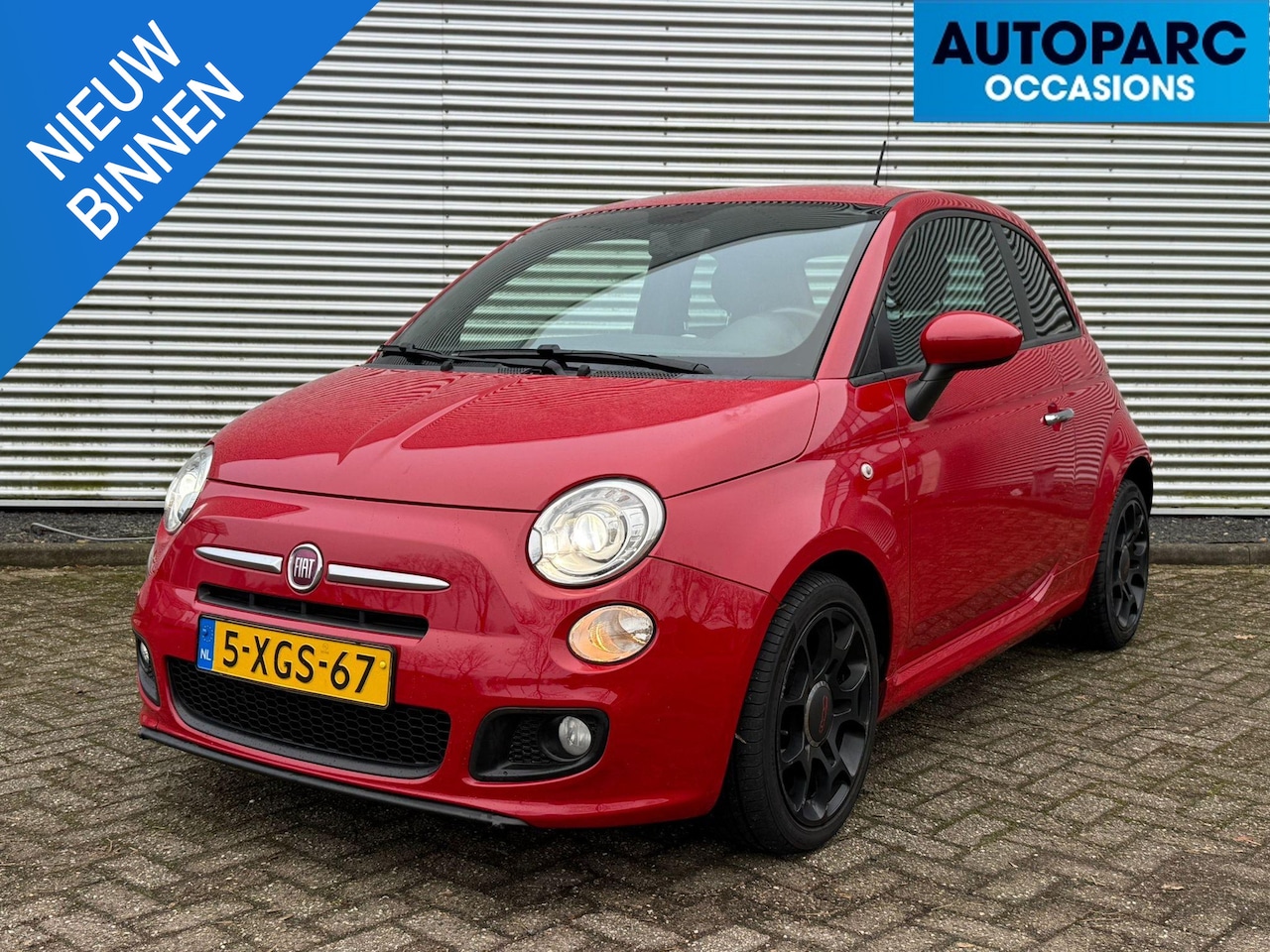Fiat 500 - 0.9 TwinAir Turbo 500S 0.9 TwinAir Turbo 500S , AIRCO, NAVI / CARPLAY, SPORTSTOELEN, SPORTVELGEN, BOEKJES AANWEZI - AutoWereld.nl