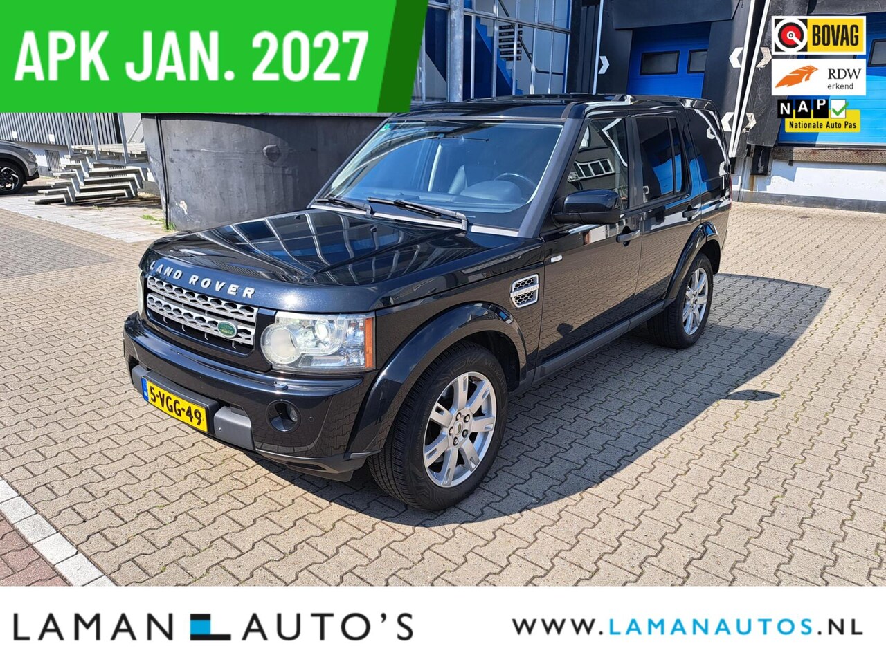 Land Rover Discovery - 4 3.0 SDV6 SE Aut. 245 pk - GRIJS KENTEKEN - MARGE - Trekhaak 3.500 kg - Xenon - 19" LMV A - AutoWereld.nl