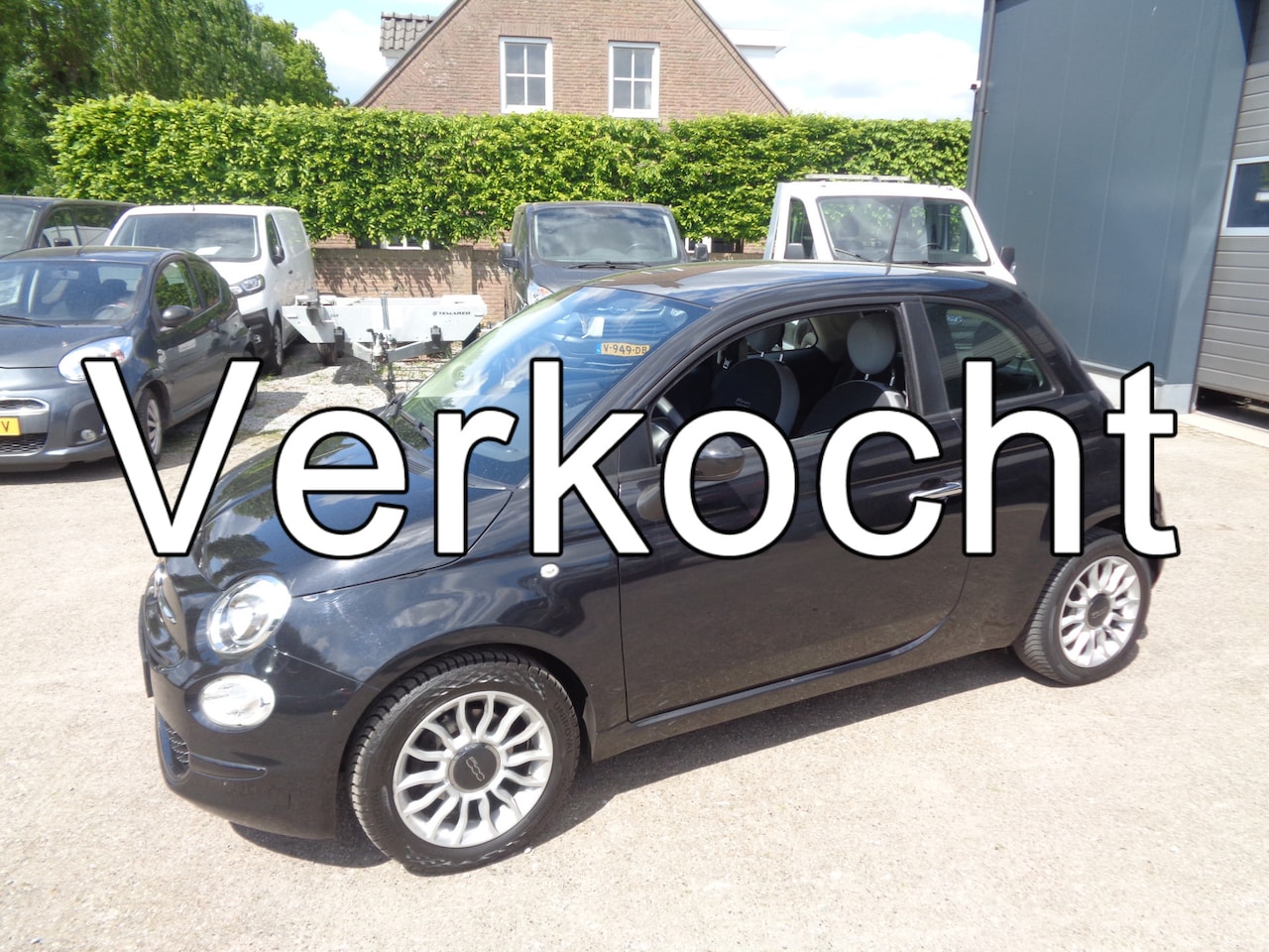 Fiat 500 - 0.9 TwinAir Turbo Popstar Airco, LM velgen, Navigatie/ carplay, android auto - AutoWereld.nl