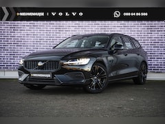 Volvo V60 - 2.0 B3 Essential Edition | Sport Pack | 19" Black Edition Velgen | Leder | Adaptieve Cruis