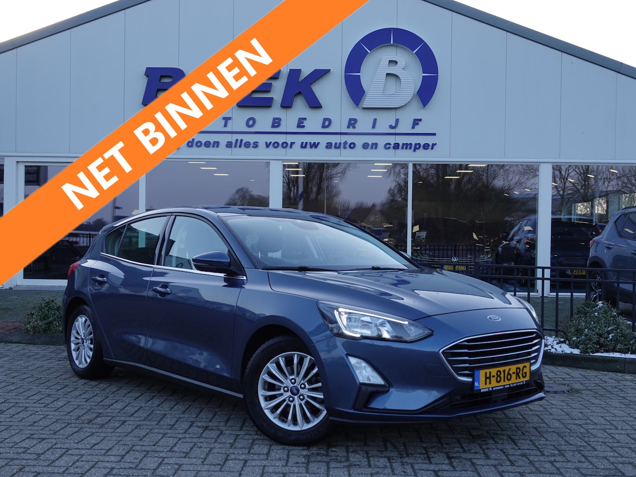 Ford Focus - 1.0 EcoBoost 125PK Titanium AUTOMAAT | NAVI | ECC | LMV | PDC V+A - AutoWereld.nl