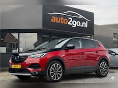 Opel Grandland X - 1.6 TURBO AUT8 HYBRID4 TWO-TONE ULTIMATE 72D.KM 200PK. LEDER NAVI CAMERA APPLE-CARPLAY LED