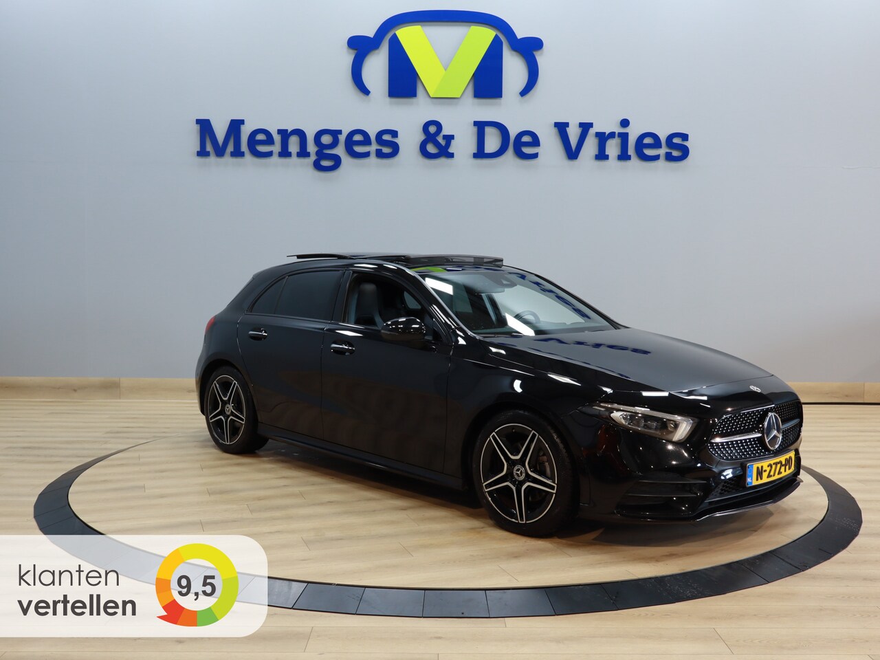 Mercedes-Benz A-klasse - 180 Business Solution AMG Airco ECC | Panorama | Trekhaak | Matrix LED | Memory | Sfeer | - AutoWereld.nl