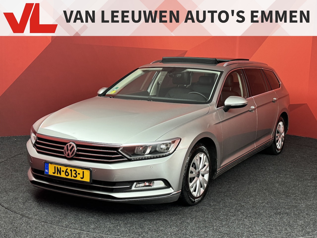 Volkswagen Passat Variant - 1.6 TDI Connected Series Plus | Automaat | Adaptive cruise | Pano | Half leder - AutoWereld.nl