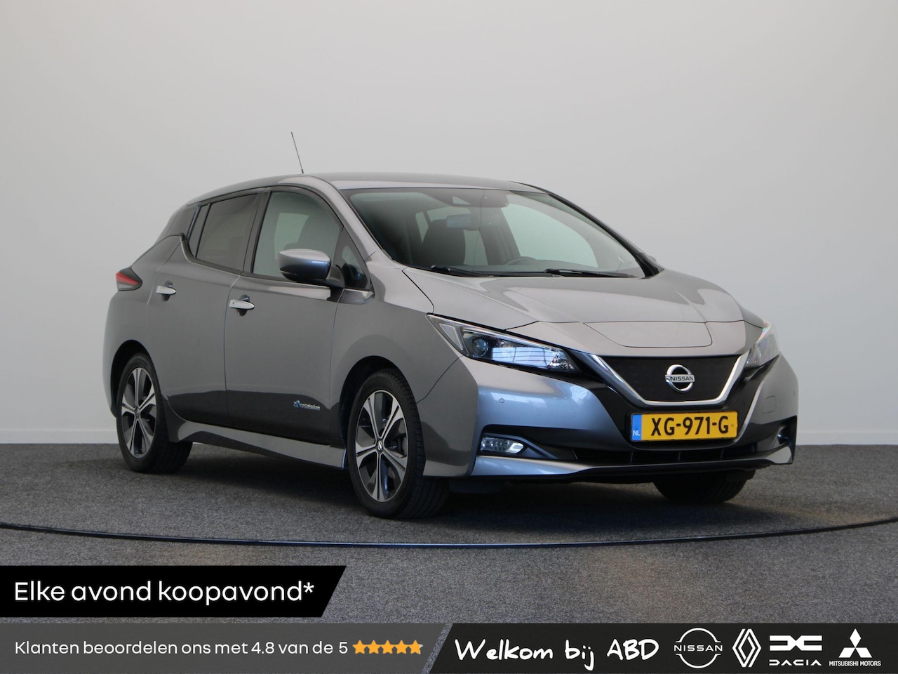 Nissan LEAF - N-Connecta 40 kWh | Stuurwiel Verwarmd | Stoelverwarming | Led koplampen | All Season Band - AutoWereld.nl