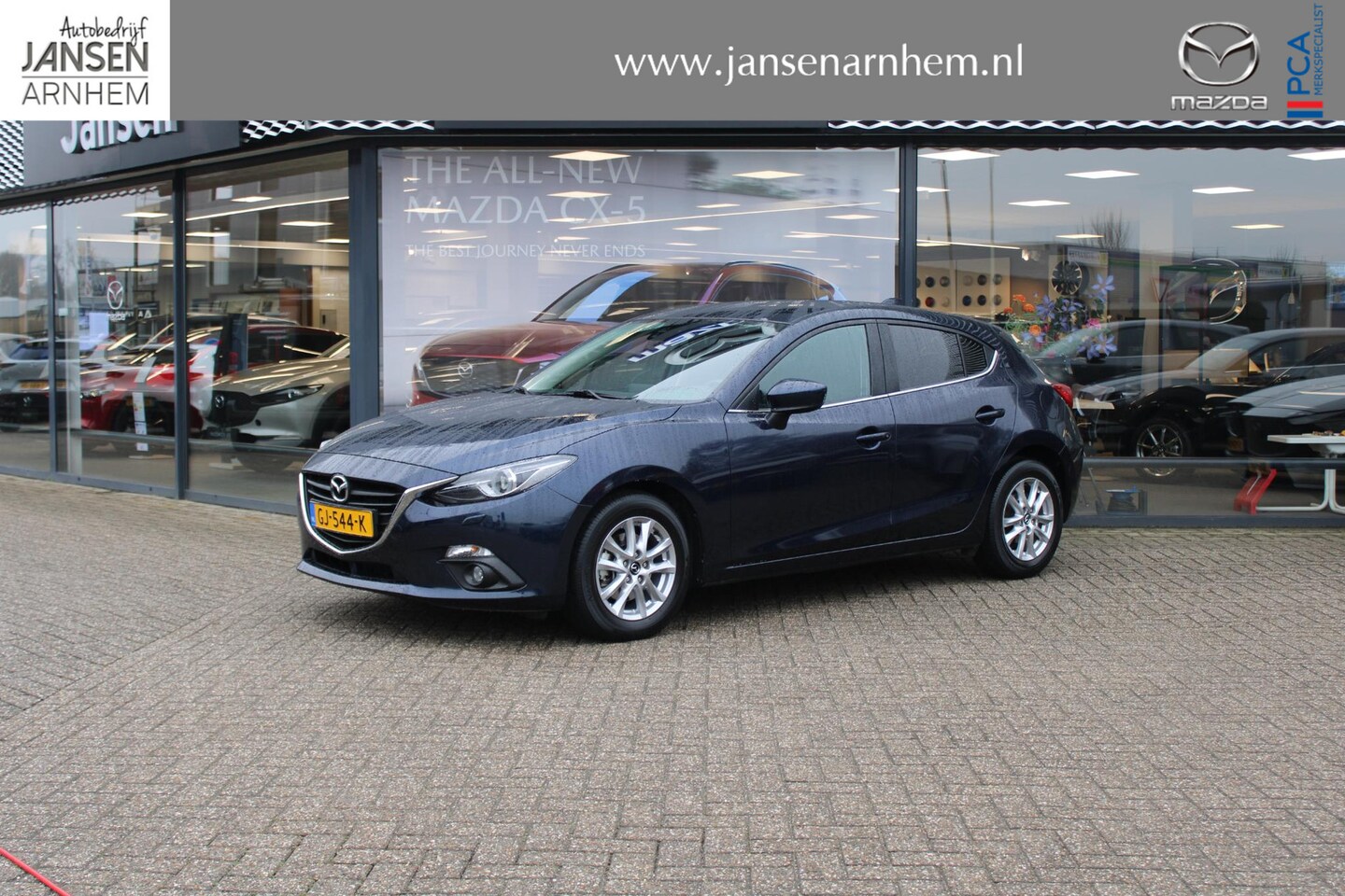 Mazda 3 - 2.0 TS 2.0 TS+ , Automaat, Clima, Cruise, Stoelverwarming, LMV 16 Inch, PDC, BSM - AutoWereld.nl