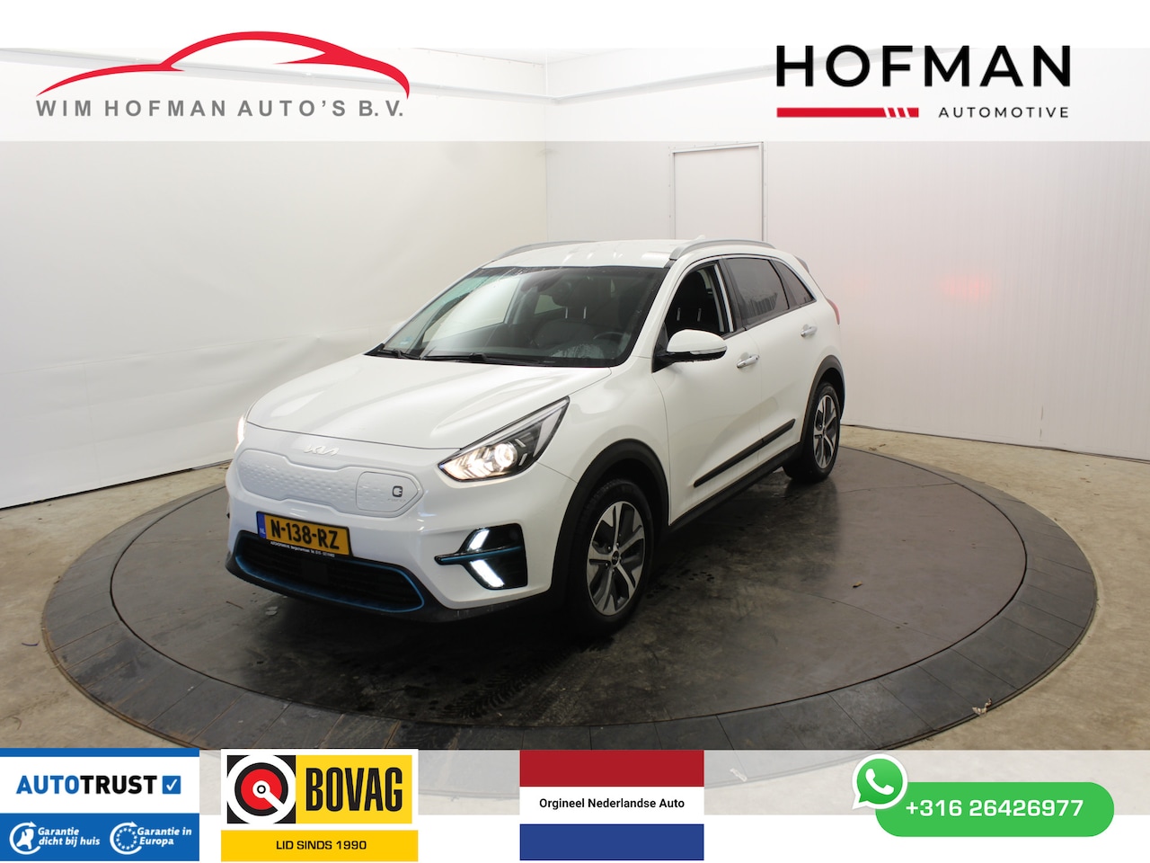 Kia e-Niro - DynamicLine 64 kWh 100% SOH Warmtepomp 3-Fase Laden Camera Winterpack - AutoWereld.nl