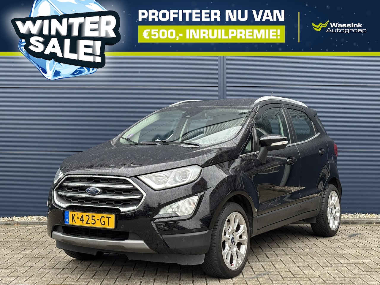 Ford EcoSport - 1.0 EcoBoost 125pk Titanium WINTERSALE | Winterpakket | Navigatie | Camera | Climate contr - AutoWereld.nl