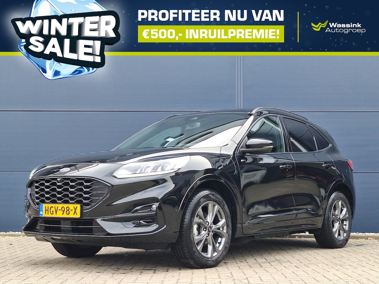 Ford Kuga - 2.5 PHEV e-CVT 225pk ST-Line X WINTERSALE | Climate Control | Adaptive Cruise Control | Ca - AutoWereld.nl