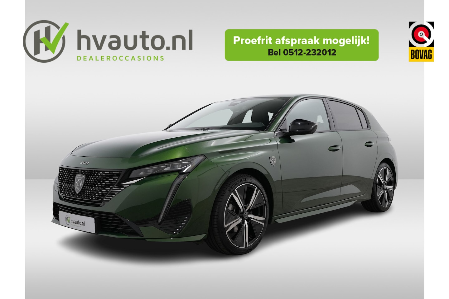 Peugeot 308 - 1.2 PURETECH GT 130PK EAT8 | Alcantara | Adaptive Cruise | LED Matrix | Massage - AutoWereld.nl