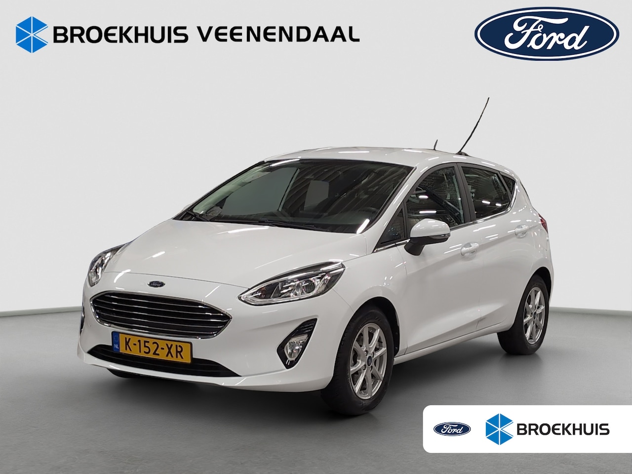 Ford Fiesta - 1.0 Titanium | Trekhaak | Cruise Control | Parkeersensoren | Apple Carplay | Airco (automa - AutoWereld.nl