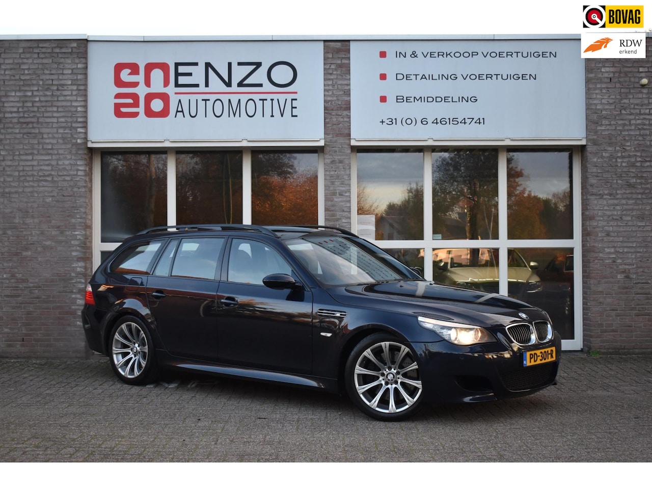 BMW 5-serie Touring - M5 V10 507PK 1 of 1025 Full option Youngtimer Trekhaak - AutoWereld.nl