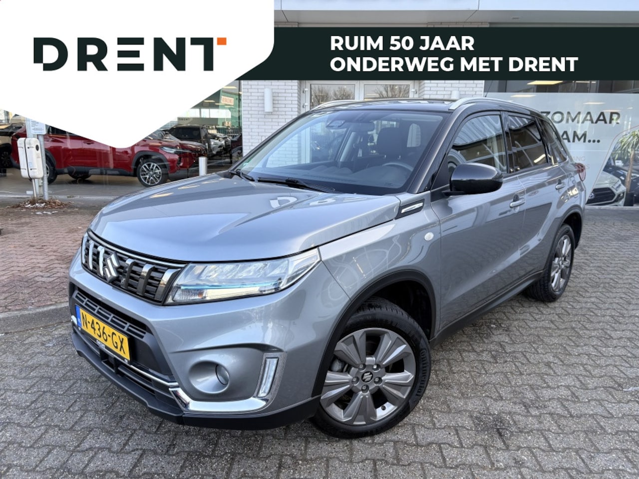 Suzuki Vitara - 1.4 Boosterjet Select Smart Hybrid | 1500kg Trekgew. | Stoelverw - AutoWereld.nl