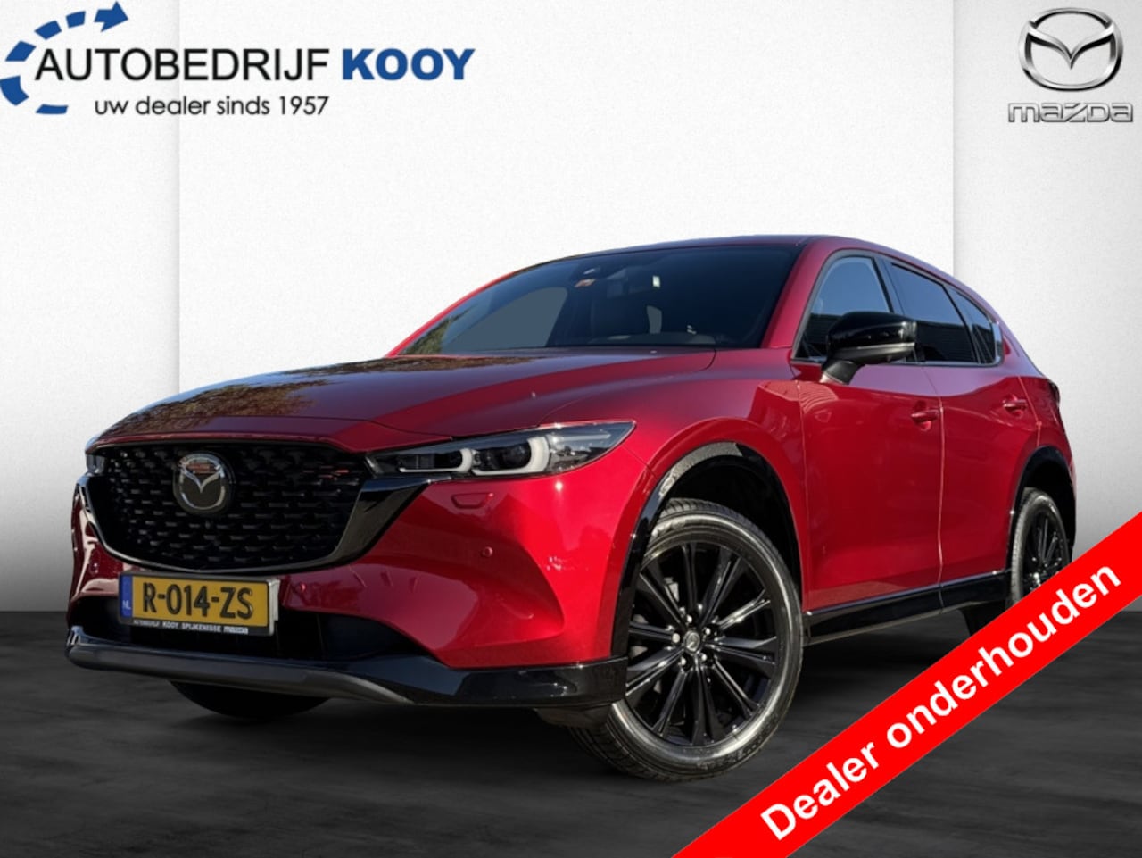 Mazda CX-5 - 2.0 M-Hybrid Homura Lim. AT / 360 camera / Carplay / Navi - AutoWereld.nl