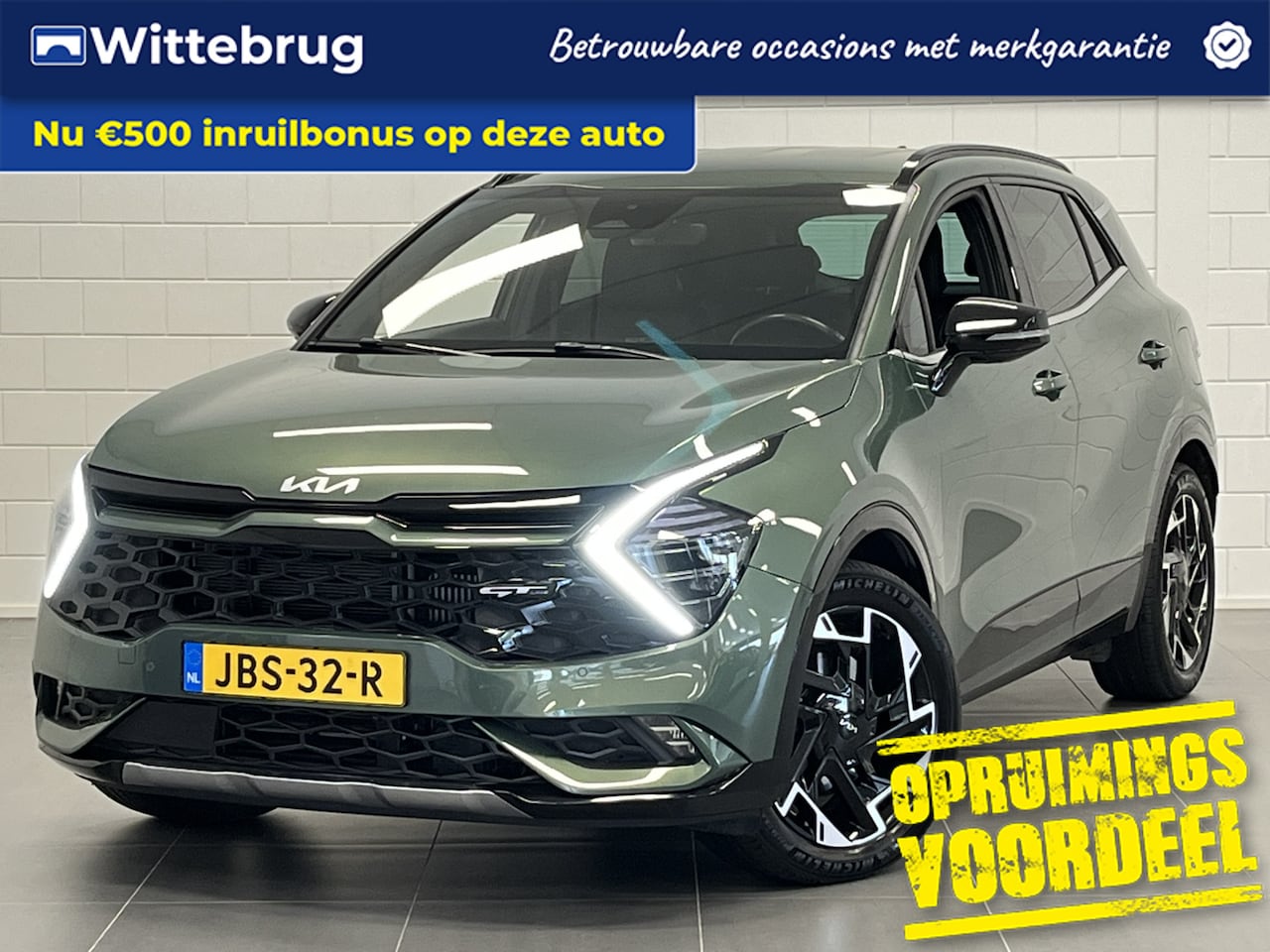 Kia Sportage - 1.6 T-GDi Plug-in Hybrid AWD GT-Line LED | KEYLESS | NAVIGATIE | KIA GARANTIE! x - AutoWereld.nl