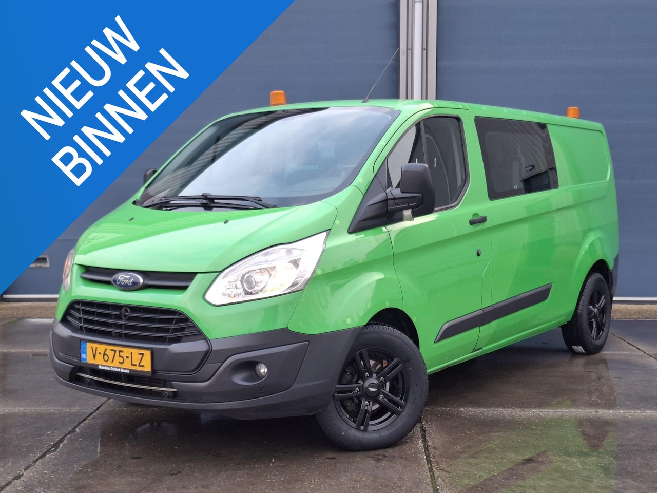 Ford Transit Custom - 290 2.0 TDCI L2H1 Trend DC DUBBEL CABINE / AIRCO / CRUISE CONTROLE / TREKHAAK - AutoWereld.nl
