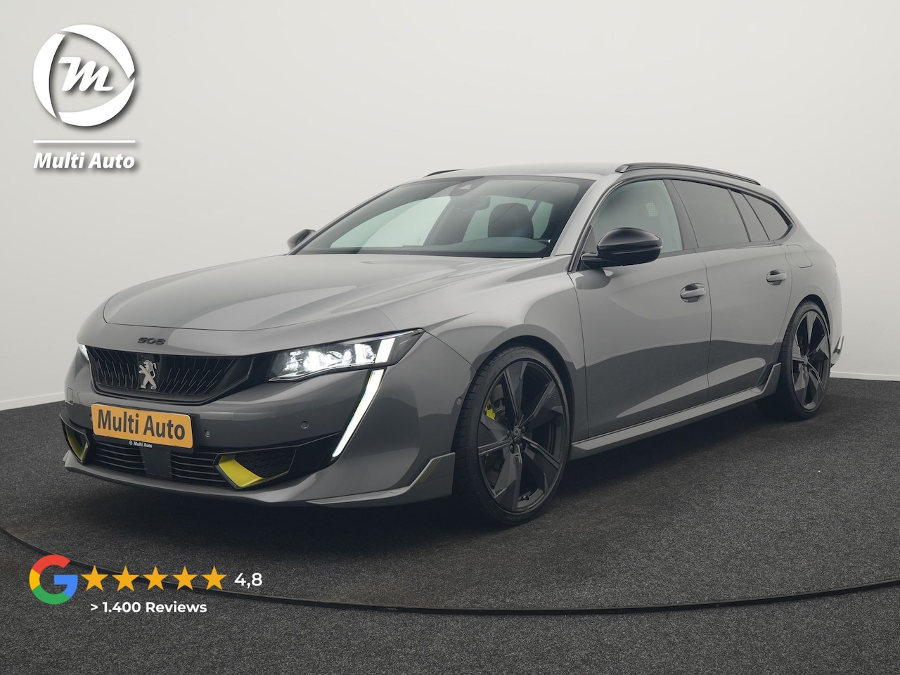 Peugeot 508 SW - Peugeot Sport Engineered Plug In Hybrid 360pk Dealer O.H PHEV | Adaptive Cruise | Alcantar - AutoWereld.nl