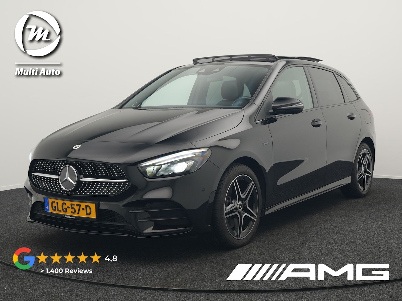 Mercedes-Benz B-klasse - 250 e AMG Limited 218pk PHEV | Panodak | Camera | Night Pakket | Alcantara Sportstoelen Ve - AutoWereld.nl