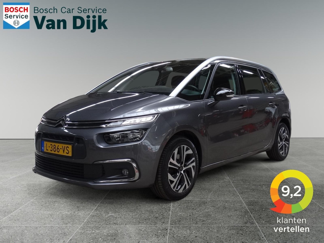 Citroën Grand C4 SpaceTourer - 1.2 130pk 7p /Carplay/Trekhaak - AutoWereld.nl
