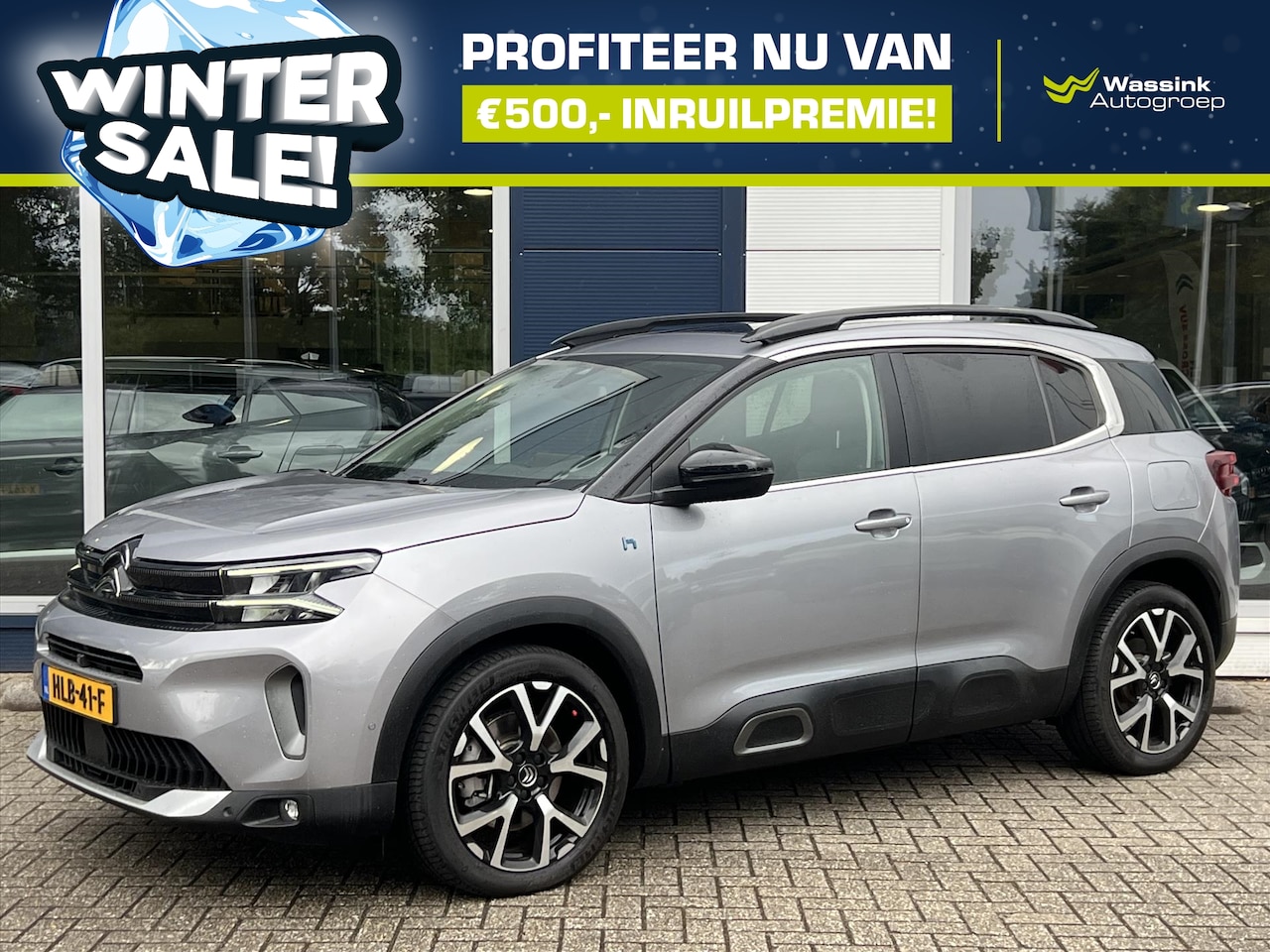 Citroën C5 Aircross - | WINTERSALE | 1.6 Hybrid 180pk AUT Business Plus | Panoramisch schuif- kanteldak | Stoelv - AutoWereld.nl