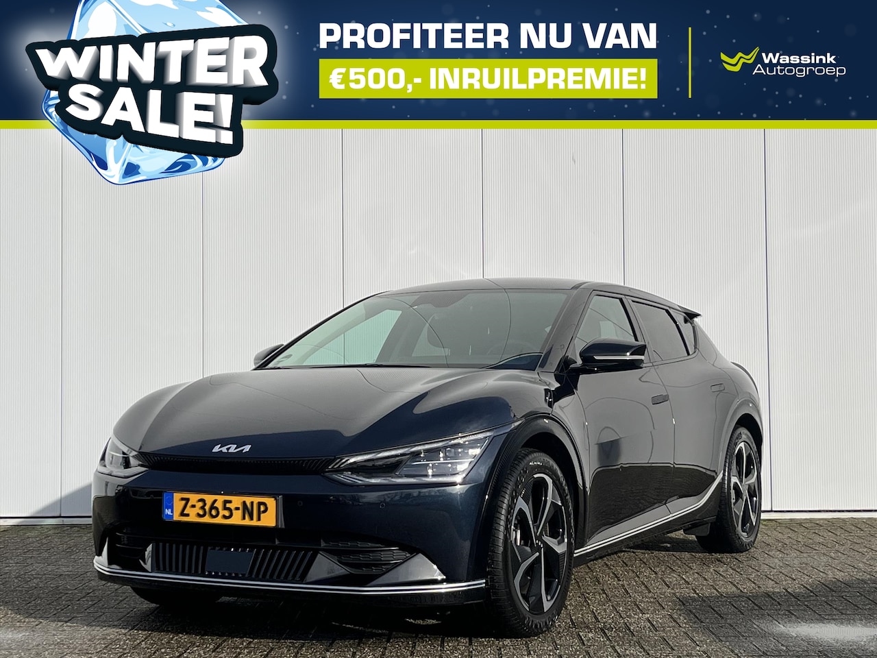 Kia EV6 - | 77,4kWh 229pk RWD Edition Advanced | WINTERSALE | Adaptive Cruise Control | Lane Keeping - AutoWereld.nl