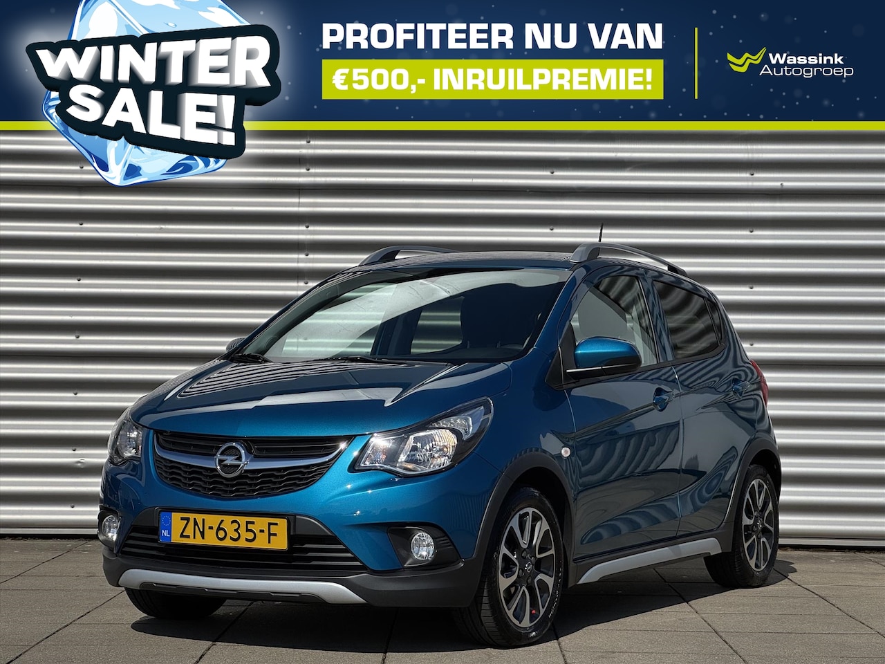 Opel Karl - 1.0 Start/Stop 75pk ROCKS Online Edition | WINTERTSALE | Navigatie | CarPlay | Parkeersens - AutoWereld.nl