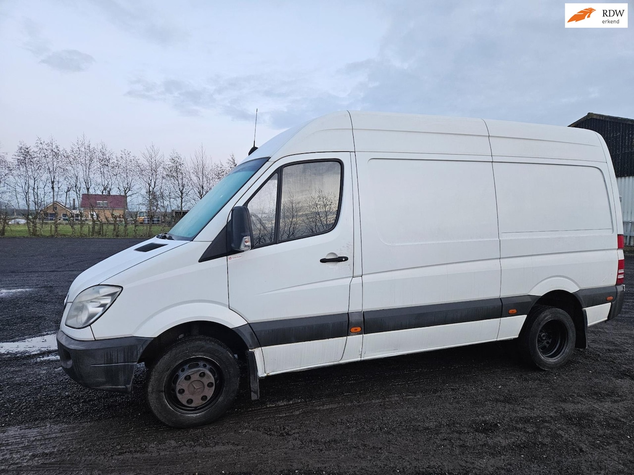 Mercedes-Benz Sprinter - 319 3.0 CDI 366 HD/ 6 cilinders/ dubbellucht/ airco/ handgeschakeld - AutoWereld.nl