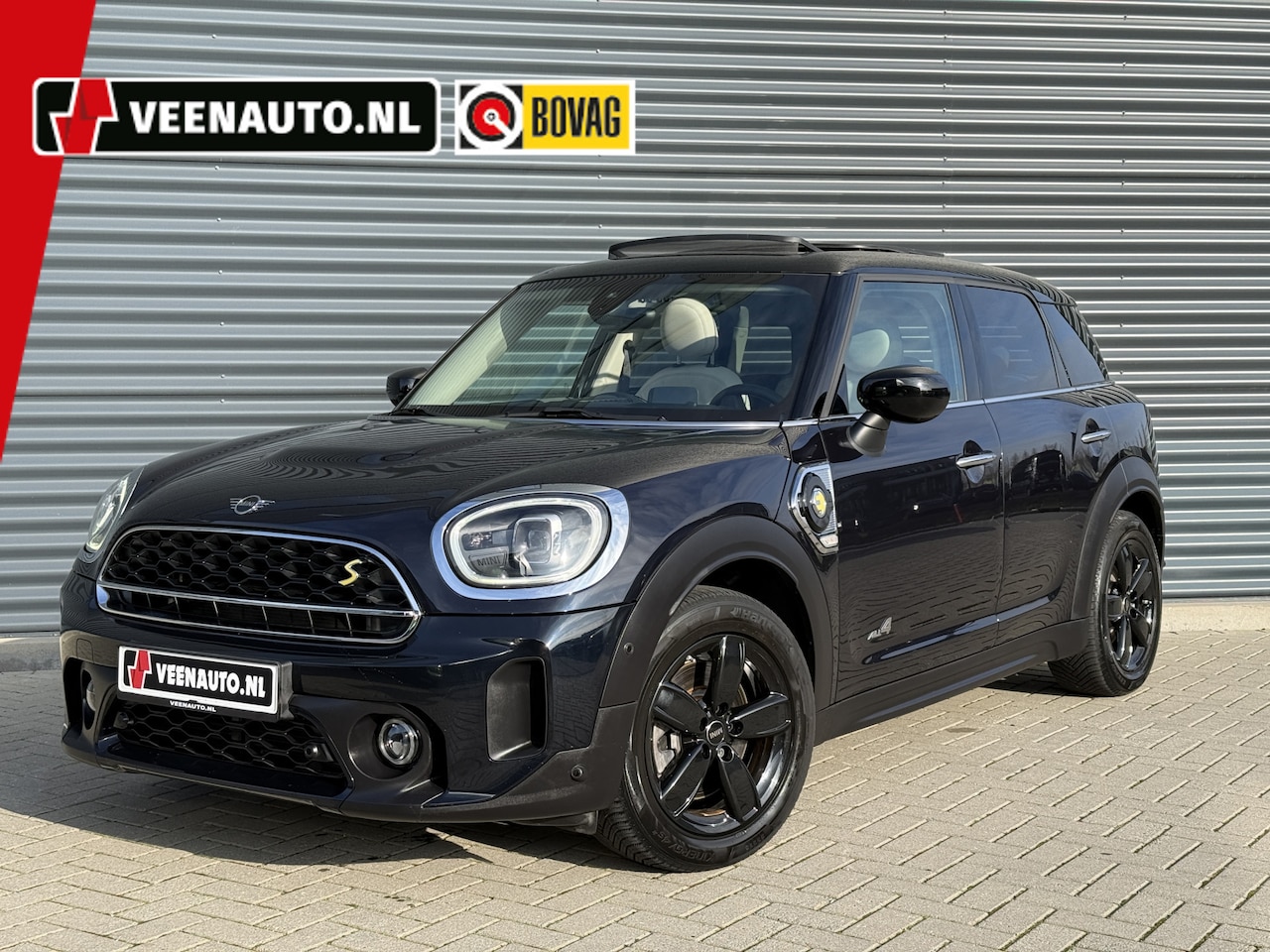 MINI Countryman - 2.0 Cooper SE ALL4 Pano/H&K/Camera/Leder - AutoWereld.nl