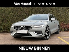 Volvo V60 - 2.0 T6 Plug-in hybrid AWD Essential Bright | Stoel & Stuur Verwarming | Zwart Leder | Trek