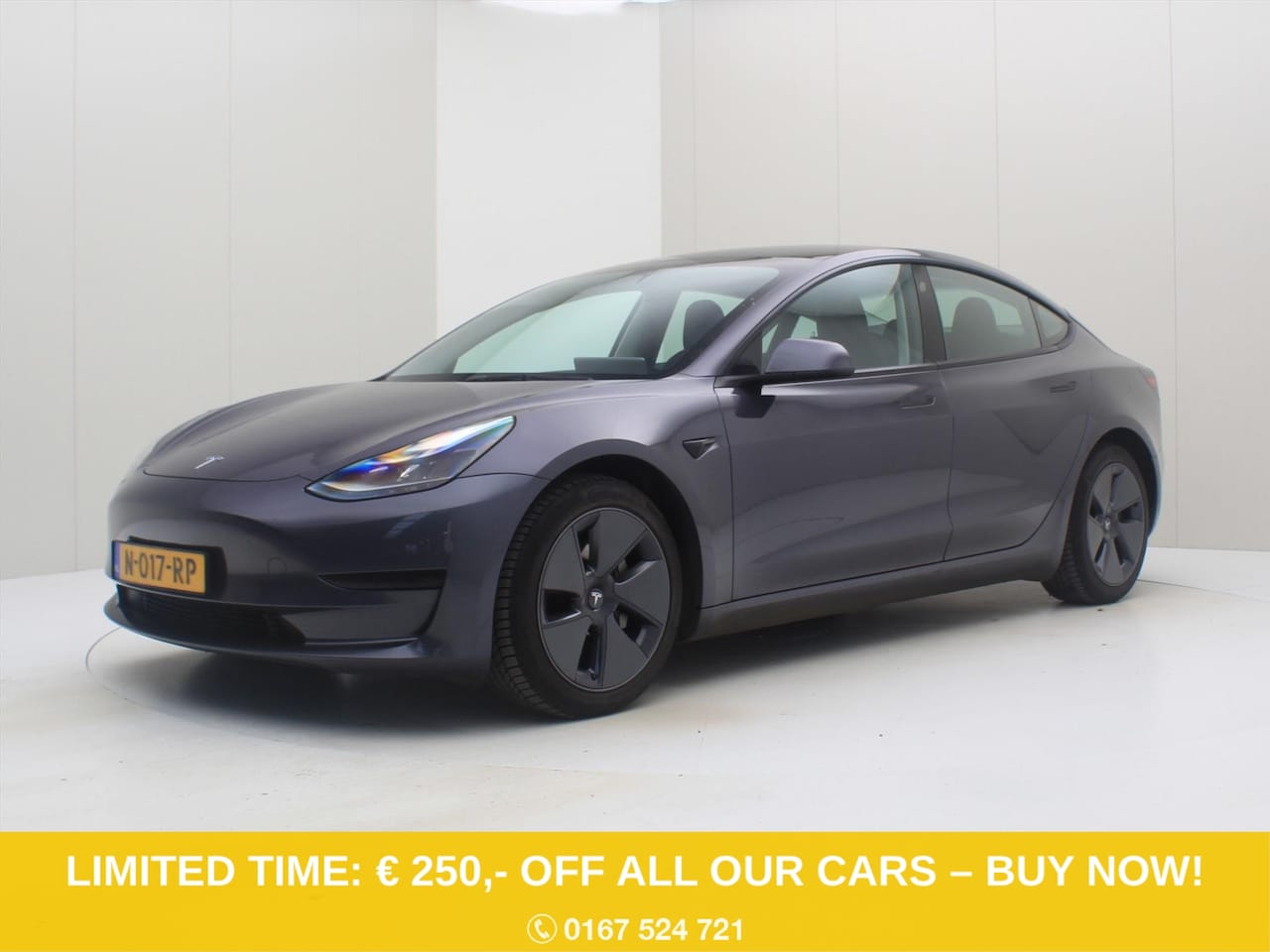 Tesla Model 3 - Standard RWD Plus FACELIFT [ LFP-ACCU+WARMTEPOMP+AUTOPILOT+60 kWh+PREMIUM AUDIO ] - AutoWereld.nl