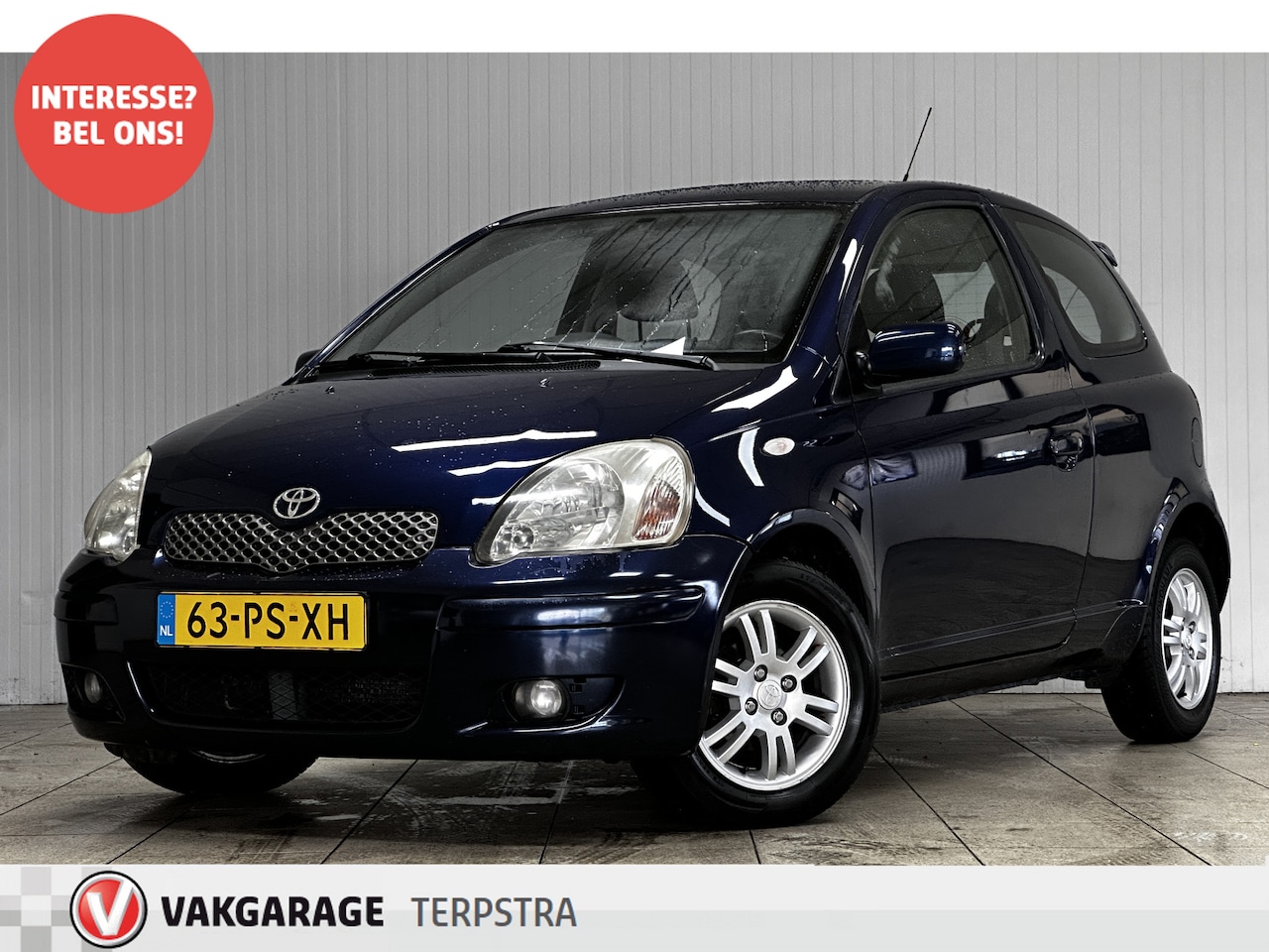 Toyota Yaris - 1.3 VVT-i Blue /14"LMV /Airco /Elek. ramen voor /Radio-CD /Isofix /Mistlampen /Stuurbekrac - AutoWereld.nl