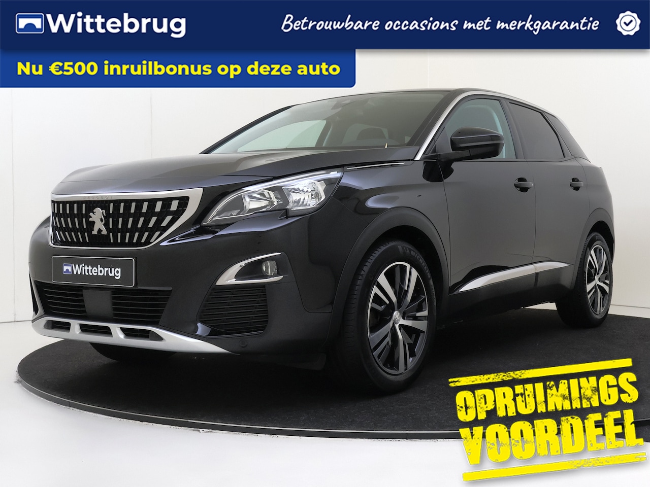Peugeot 3008 - 1.2 130PK PureTech Allure | Trekhaak | Achteruitrijcamera | Navigatie | Apple Carplay | - AutoWereld.nl