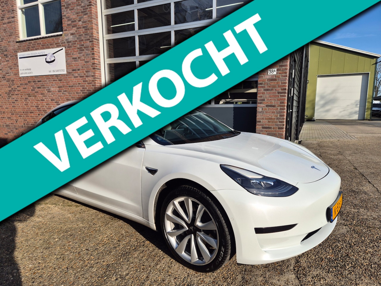 Tesla Model 3 - Standard RWD Plus 60 kWh *LFP soh 88,8%, Trekhaak, 19 inch, LFP accu* - AutoWereld.nl