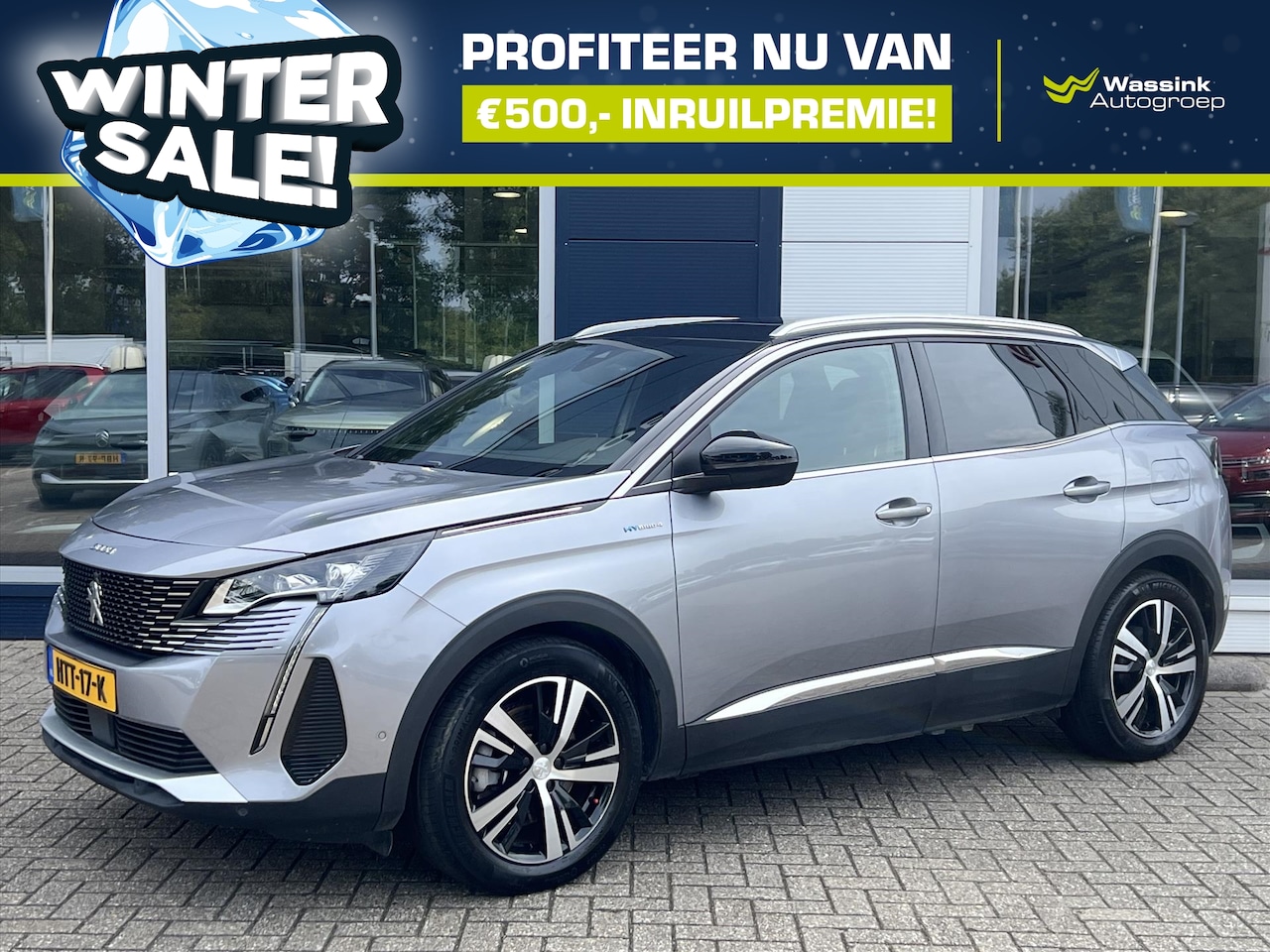 Peugeot 3008 - | WINTERSALE | 1.6 Plug-in HYbrid4 300pk Automaat GT | Navigatie | Camera | Stoelverwarmin - AutoWereld.nl