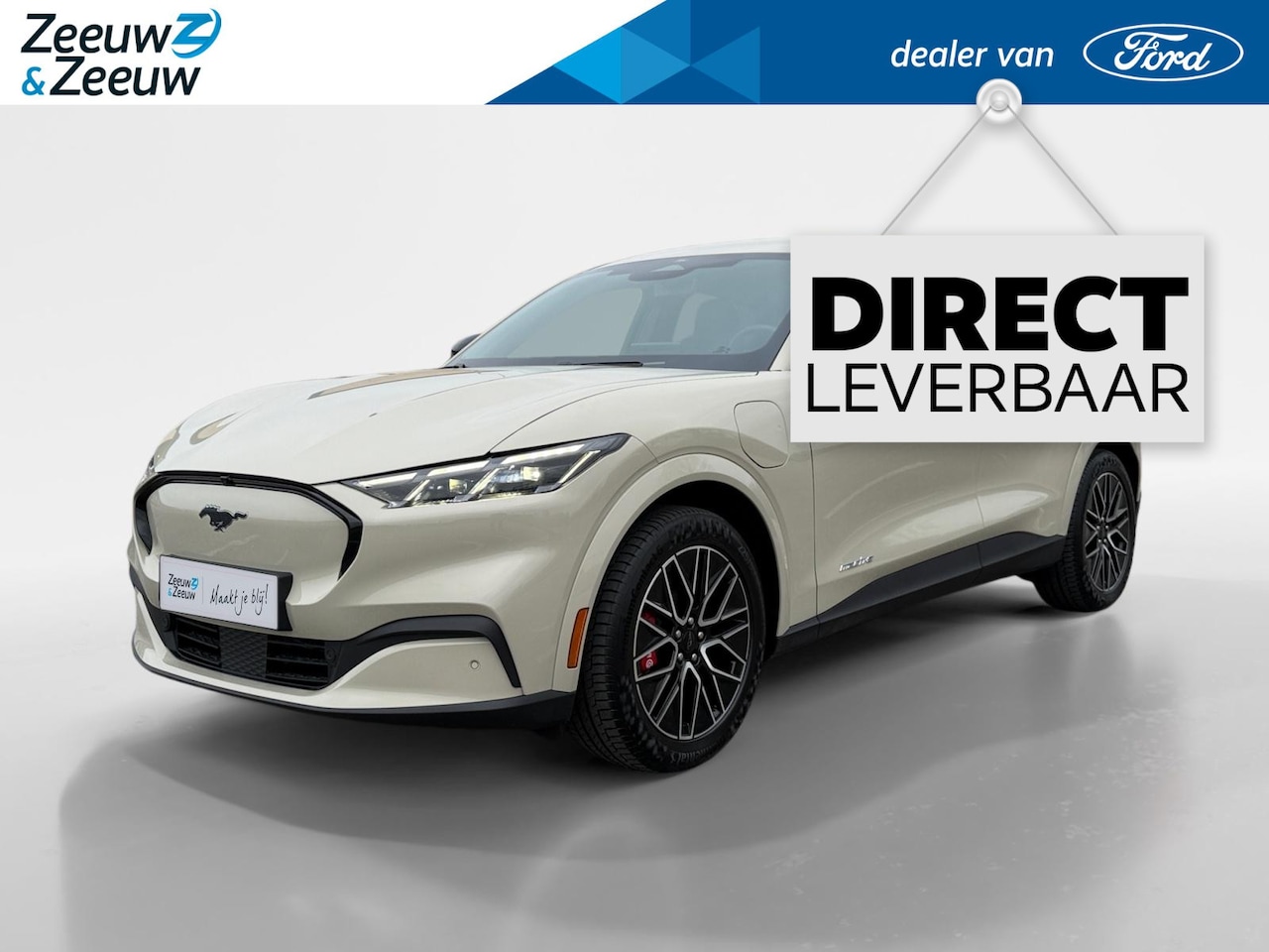 Ford Mustang Mach-E - Extended Premium RWD 88 kWh | Uit Voorraad Leverbaar | Prijs inclusief €1000,- Ford Voorde - AutoWereld.nl