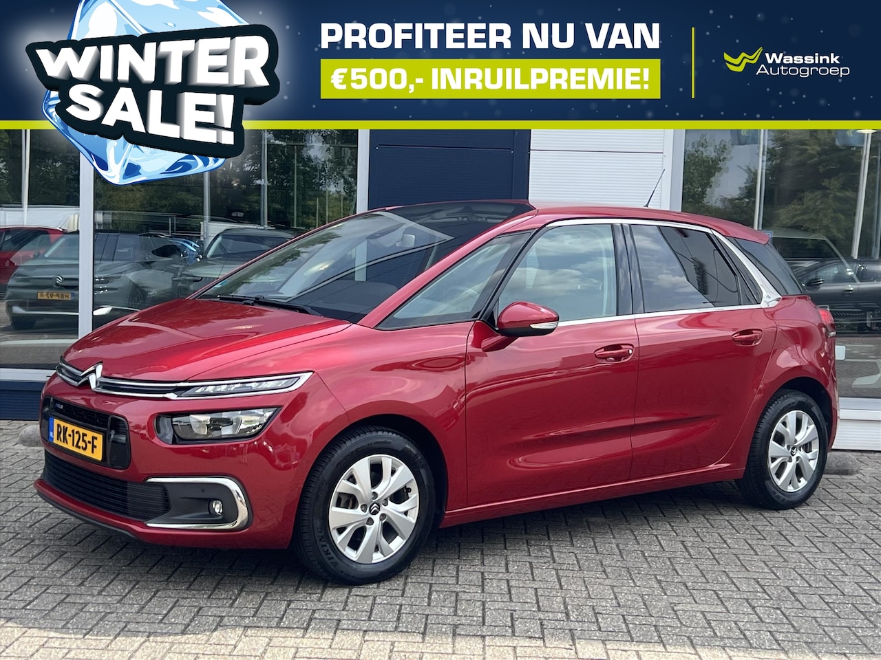 Citroën C4 Picasso - | WINTERSALE | 130pk Intensive | Navi | Cruise Control | Camera | Apple Carplay&Android Au - AutoWereld.nl