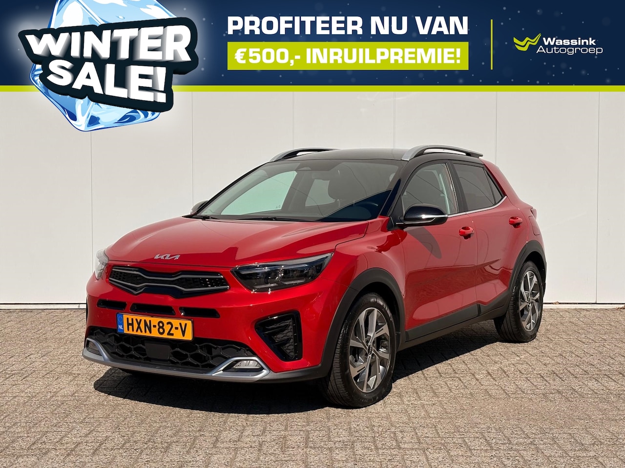 Kia Stonic - 1.0 T-GDi 100pk GT-Line | WINTERSALE | Camera | Navigatie | Automaat | Stoel- en Stuurverw - AutoWereld.nl
