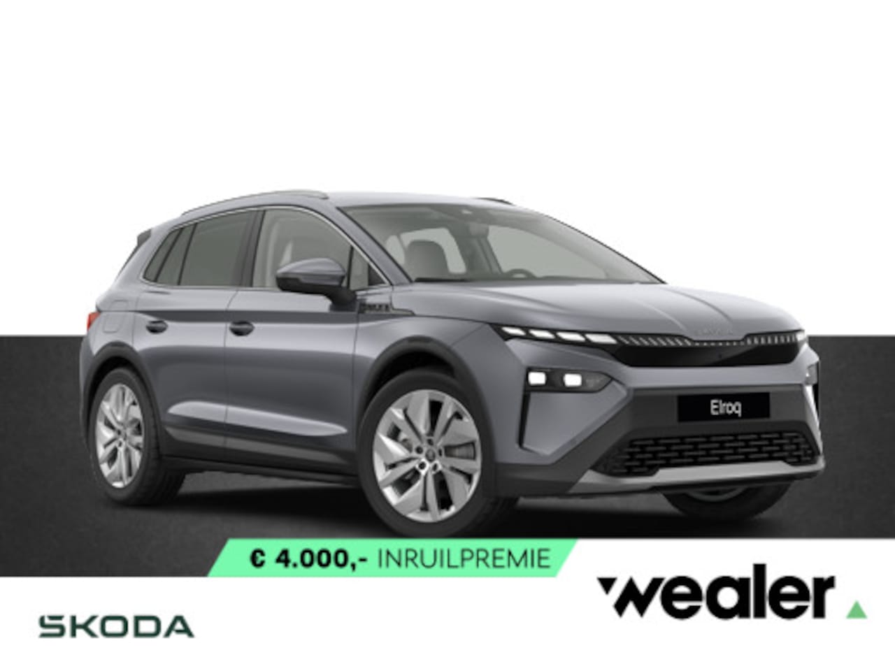 Skoda Elroq - Business Edition 286 PK | Trekhaak | 20" Lichtmetalen velgen | Verlichte grille | - AutoWereld.nl